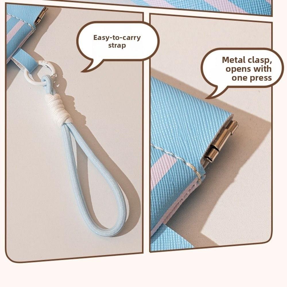 2Pcs Dustproof Self-closing Glasses Storage Bag Cartoon Sunglasses Protective Cover  Travel