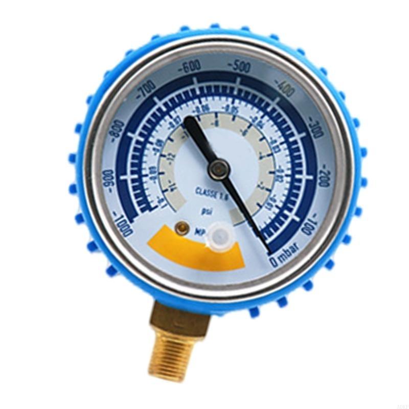 63mm/80mm Vacuum Gauge Pressure Gauge Accurate Air Gauge Instrument for Vacuum 0-14psi Dials Display A0KF
