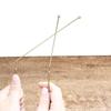 2Pcs Adjustable Dowsing  Rods Pure Copper Divination Rod Ghost Hunting Equipment   Ghost Hunting
