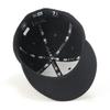 New Era Low Profile Size 7 Cap, Black/Black, 1/4