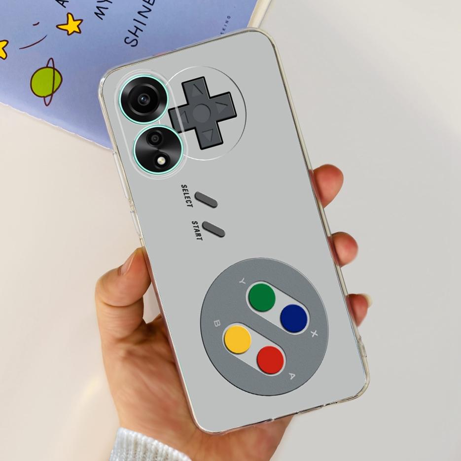 For Oppo A78 4G Case CPH2565 Stylish Painted Cover Soft Silicone Phone Case For Oppo A78 A 78 OppoA78 5G Back Cover Fundas Coque