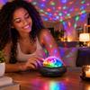Rechargeable Colorful Projection Night Light, Party Decor and Car Ambient Lamp for Home and Vehicle Interior