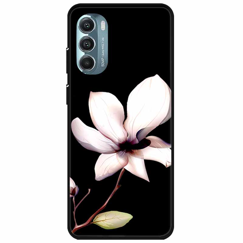 For Moto Edge 2022 Case Silicone Luxury Cartoon TPU Bumper For Motorola Edge (2022) Soft Phone Cover Shell on for MotoEdge Dog