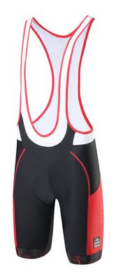 Santic Men's Summer Cycling Bib Shorts with 3D Pads, Sweat-Wicking and Quick-Drying