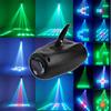 New DJ Stage Light LED Double-headed Blimp Nightclub KTV Pattern Lamps RGB Voice-activated Party Light Stage Lighting Effect