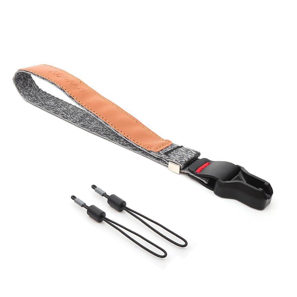AooCare Camera Wrist Camera Hand Camera Strap Strap, Strap, (Gray)