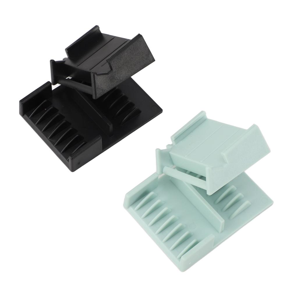2pcs Hair Clipper Guides Combs for Split Ends Heat Resistance Rounded Teeth Precise Cutting Hair