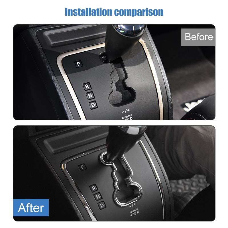 Car Gear Shift Panel Decoration Protective Cover For Jeep Compass 2007-2016/Jeep Patriot 2011-2016 Car Interior Accessories