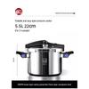 Kangbah 22cm 3-Layer Stainless Steel Pressure Cooker