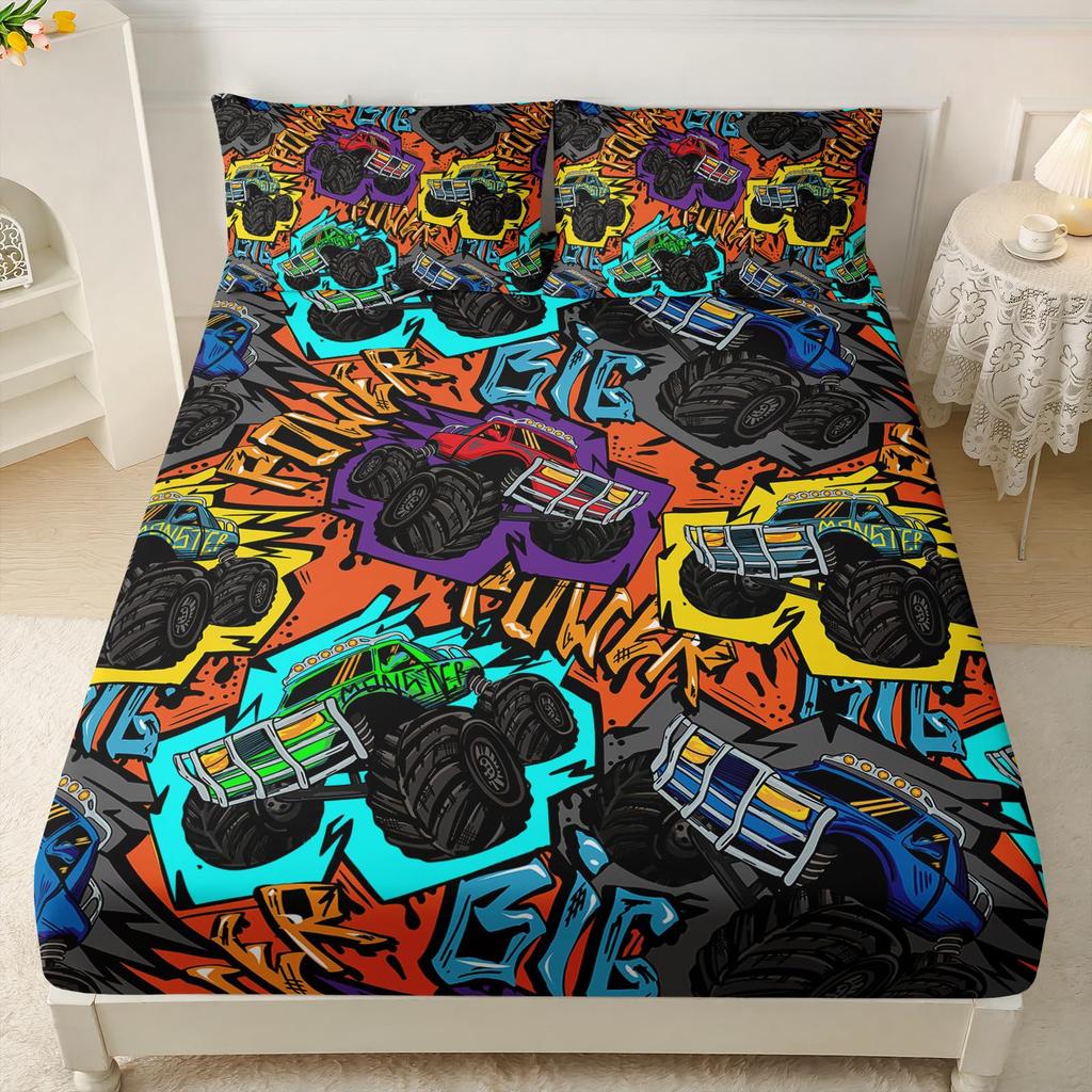 Prześcieradło z wzorem osobowości gamepada Trzyczęściowe Prześcieradło Trzyczęściowe Dzieci Dorośli