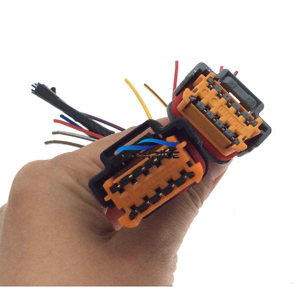 1pc brand new for Peugeot 508/408/308 headlight plug wiring harness connector cable housing
