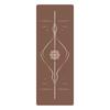 Exercise Mat Sweat-Absorbing with Rubber Base Cushioned for Dancers
