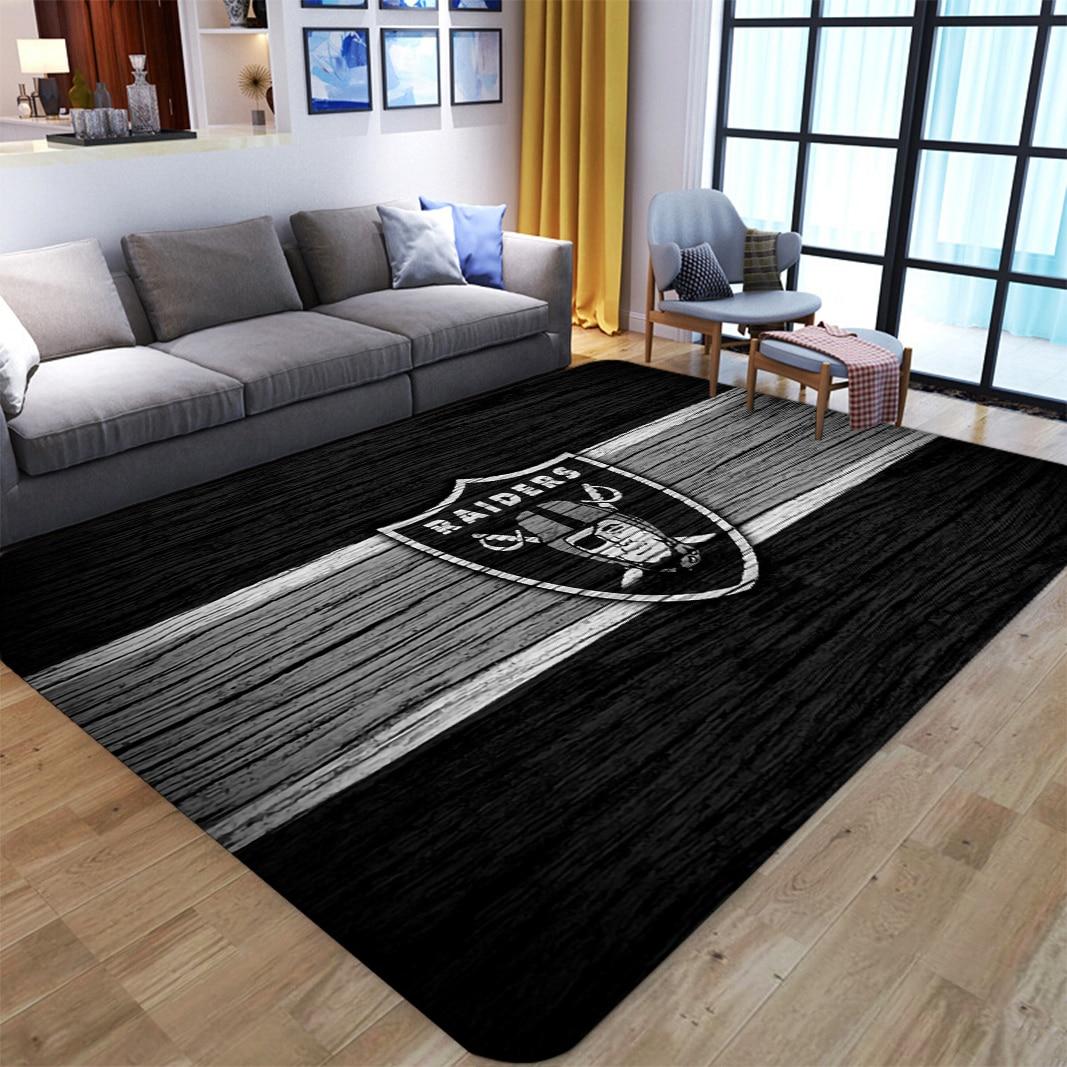 Large Size Oakland Raiders - Rug Decorative Floor Mat Carpet Rug Carpet Rug Regtangle 40cm by 60cm