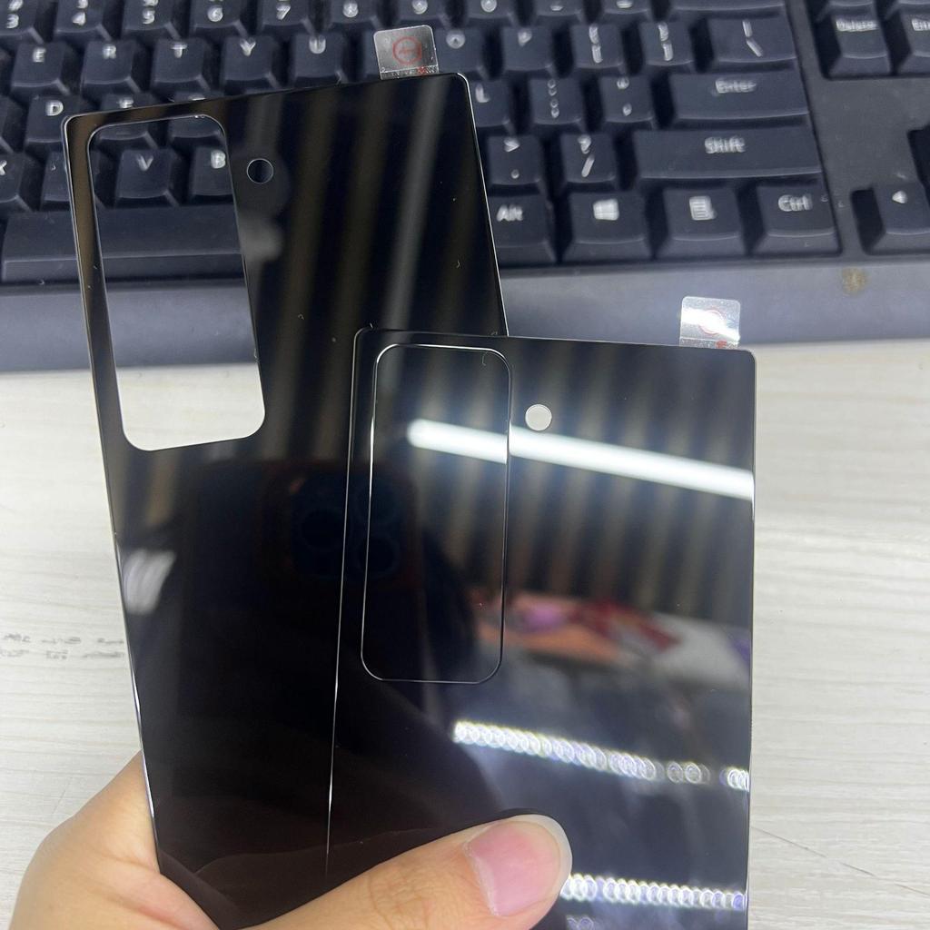 Samsung Z Fold Series Silk Screen Tempered Rear Film for Z Fold 7/6/5/4/3
