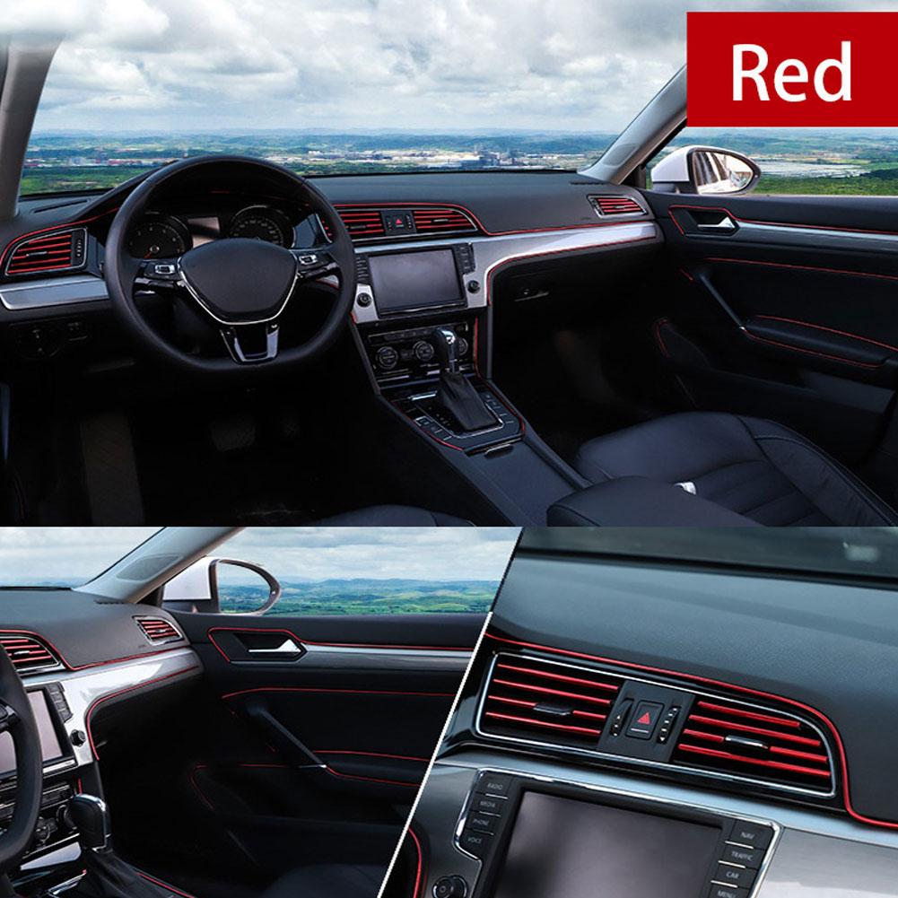Car Interior Trim Decorative Strips For Door, Dashboard Center Console Gaps, Modification Highlight Supplies X5M1