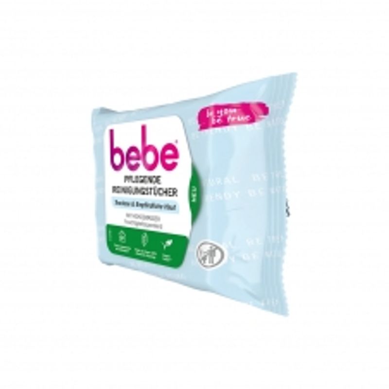 bebe Face Cleansing Tissues, 25 Sheets (Sensitive & Dry Skin)