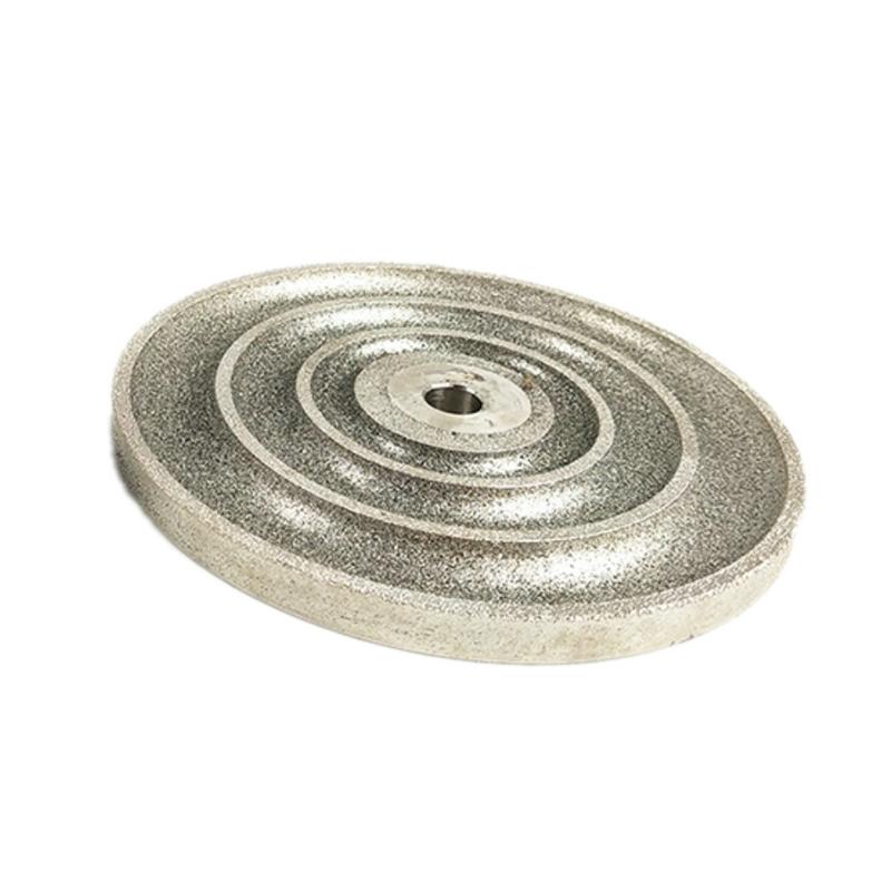 Egg Noodle Ring Surface Gem Machine Molding Disc Diameter 150MM Aperture 12.7MM Jade 3 Slot Grinding Disc Polishing Wheel