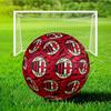 Milan Football club Printed Size 5 Soccer Ball - Durable, Machine-stitched, Soft and Comfortable, Suitable for Training and Matches Gift