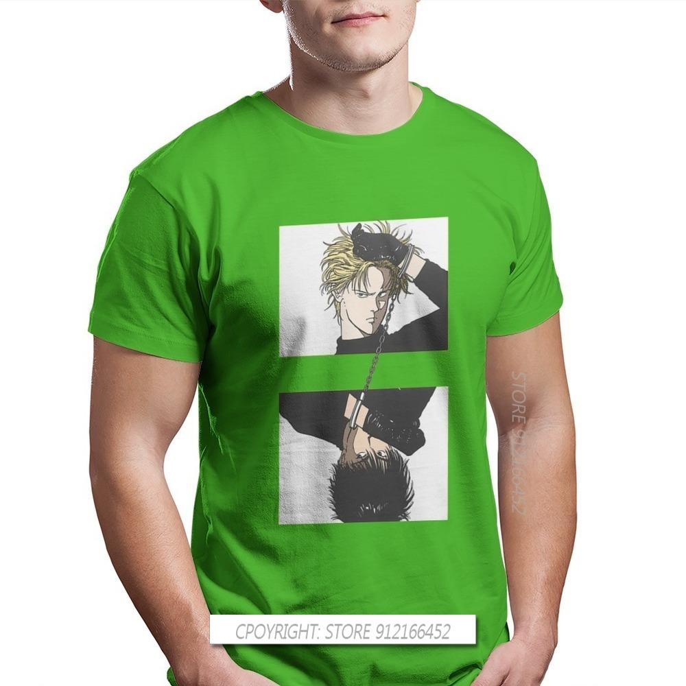 Banana Fish Lynx Okimura Eiji Unisexga Aime Tshirts For Unisex Asheiji Edit Ofertas Graphic Oneck Cotton Streetwear