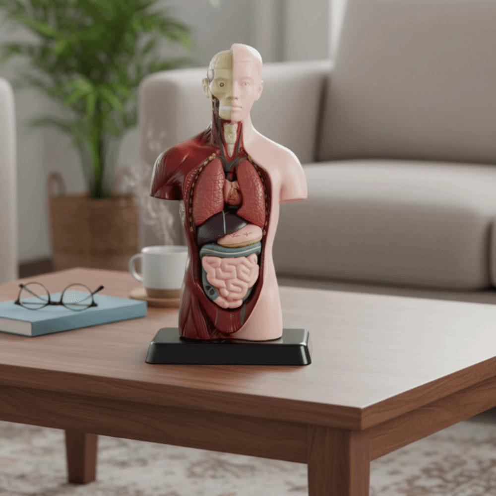 DIY Mannequin Menschlicher Torso Anatomiemodell Konstruktion Kind Skelettmodell Geburtstagsgeschenk für Kinder