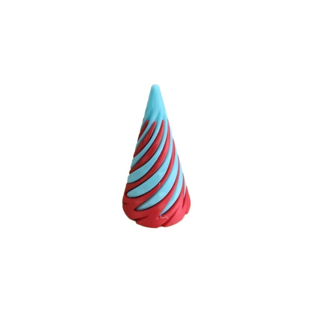 3D Printing Spiral Cone Pyramid Decompression Toy Creative Crossing Sculpture Stress Relief Gift