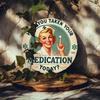 Mfoever Panneau Rond en Aluminium Vintage Rappel de Médicament Décor Rétro de Pharmacie
