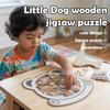 Brain Burning Animal Jigsaw Irregular Puppy Puzzle Birthday Xmas Gifts Dog Wooden Puzzle  Kids Toy