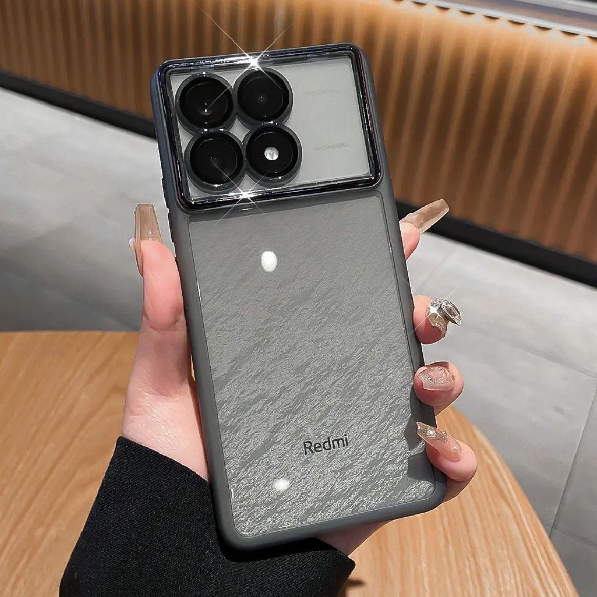 

Для Xiaomi POCO F6 Pro Чехол Мягкий ТПУ Прозрачный С Кольцом Магнитный Защитный Чехол Для Xiaomi POCO F6Pro Чехол Для Телефона For POCO F6