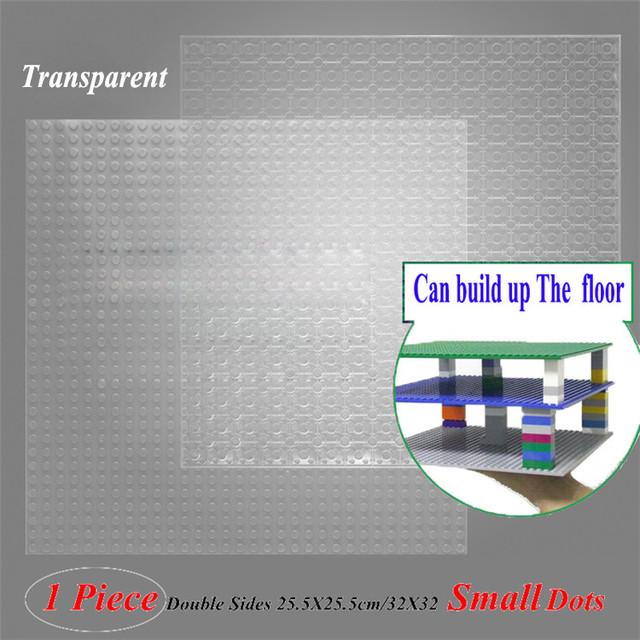 Hot 32*32 Dots Double-Sided Baseplates Small Bricks Diy Building Blocks Base Plate Ww2 Compatible Legoes Parts City Figure