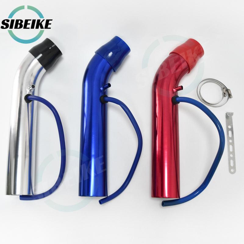 3" 76mm Air Intake Pipe Aluminum Cold Air Inlet Duct Tube Kit For Honda Civic 01-UP EX