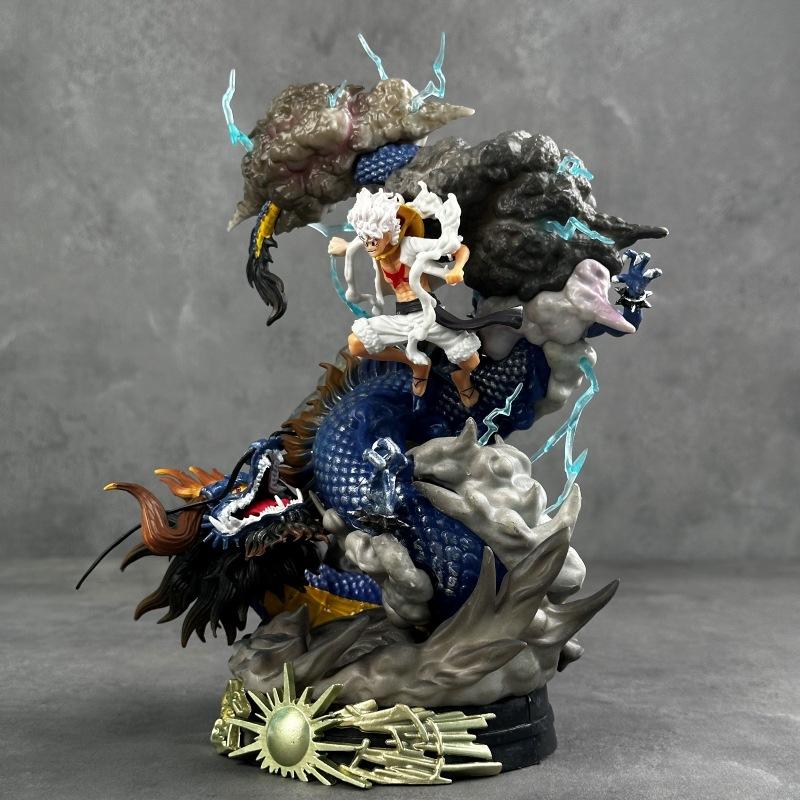 Anime Figures Statue Nika Luffy Figurine Gk Figurine Model Doll Toy Gift