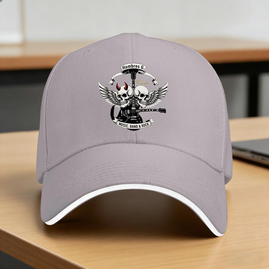 Spring Hombres G Band Skulls Baseball Cap Outdoor Gym Trendy Design Sun Trucker Hat Men Adult Breathable Snapback Cap