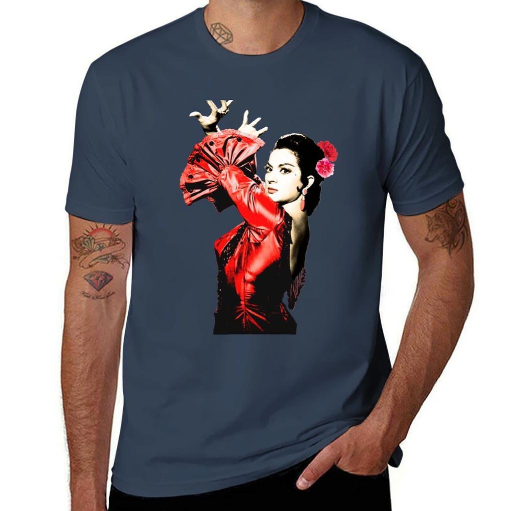 Lola Flores Tshirt Sports Casual Breathable Tee Shirt