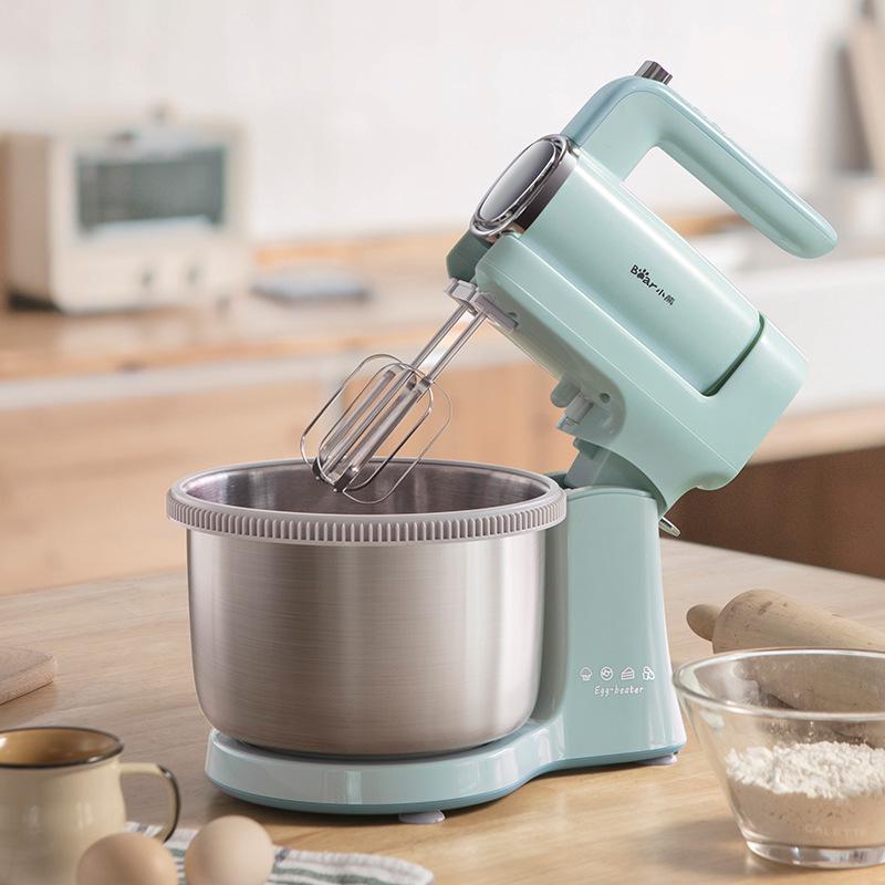 

Электрический миксер с чашей Bear DDQ-B03V1 Standard синий