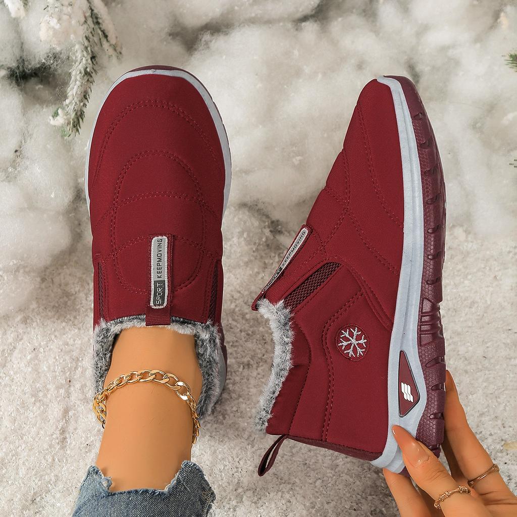 2025 Women's Shoes Casual Shoes Thickened Warm Soft-soled Anti-slip and Comfortable Snow Boots Zapatillas Female Chaussure Femme