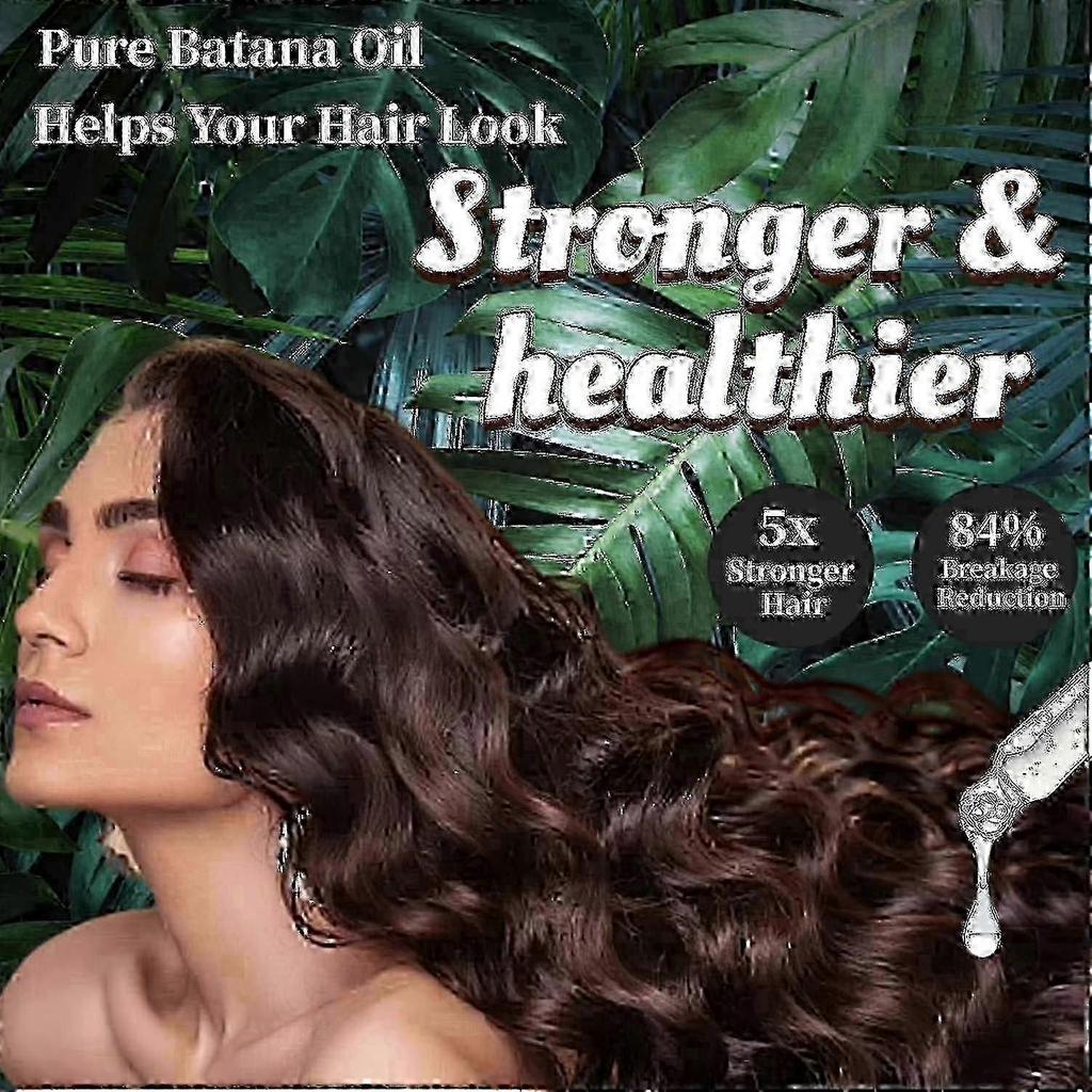 2x Batana Oil with Rosemary for Hair Growth - Nourish Scalp & Detox for Strong
