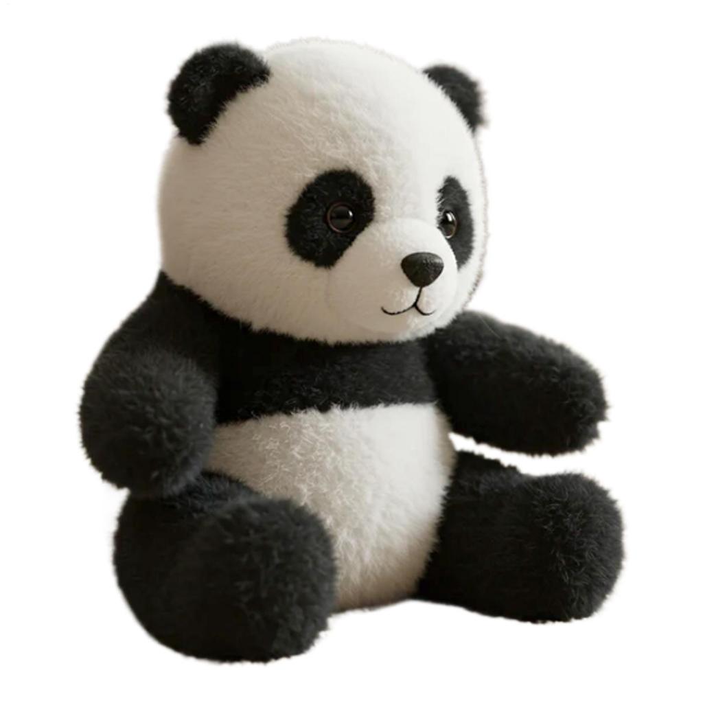 23cm Stuffed Animal Pandas Soft Plush Pandas Figurine Cute Stuffed Animal Doll Collectible Home Decoration For Women Adults Teen