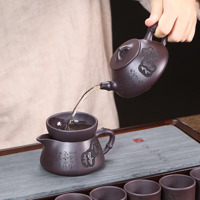 Jiang Xudong Shede Zisha 'Stone Ladle' Tea Set