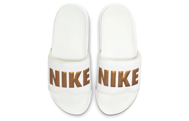 Nike Offcourt Slide 'Summit White Metallic Gold' Women's BQ4632-105