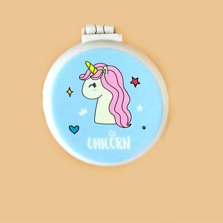 

Портативная мини-круглая расческа для волос с зеркальным карманом небольшого размера, дорожная массажная складная расческа для волос, женские щетки для волос, инструменты для укладки 7.3*6.5cm