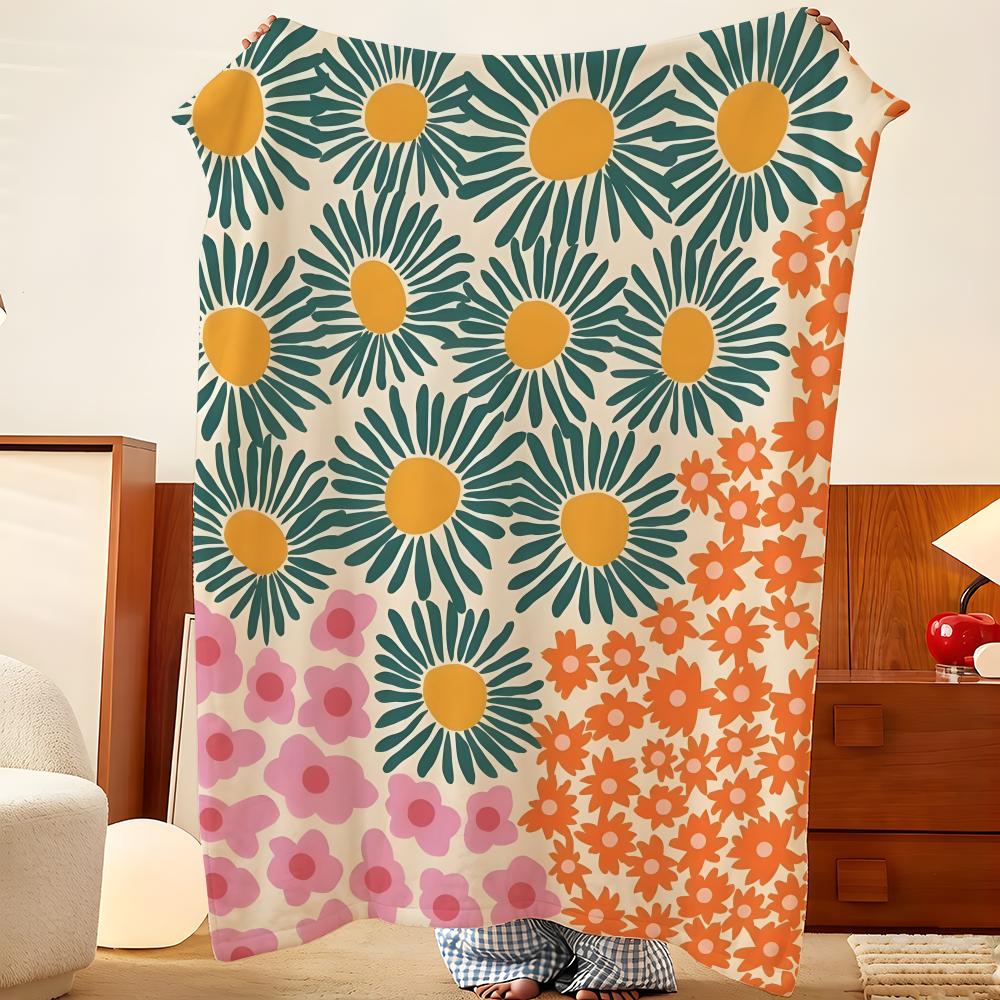Artist L-Liv L-Lee Throw Flannel Throw Blanket, Lightweight Cozy, Durable Washable Cute Cool