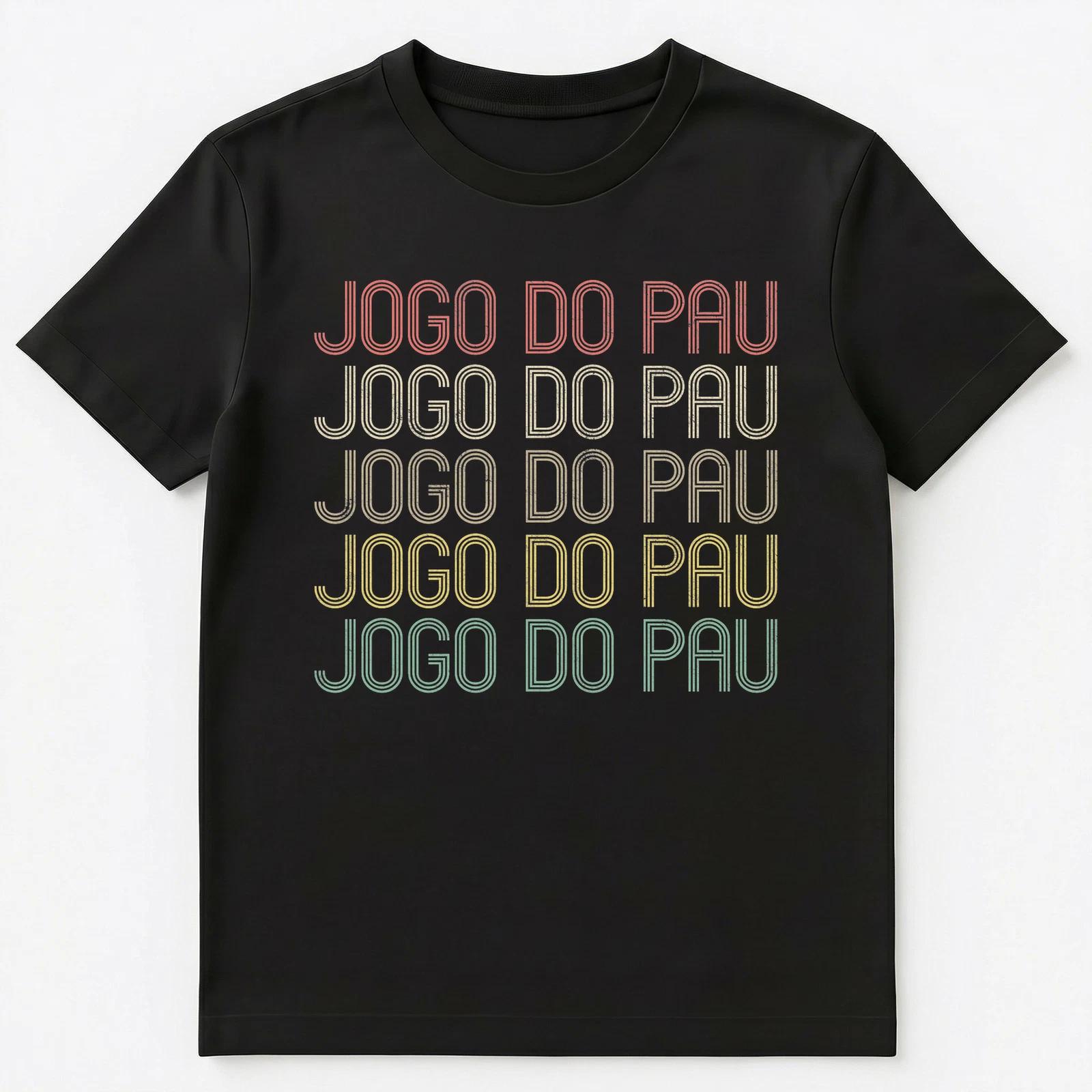 Retro Style Jogo Do Pau Unisex T-Shirt S