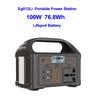 LiFePO4 Portable Power Station 1000W 902WH Mobile Power Supply Solar Generator 500W 300W 100W Battery Power Storage For Camping