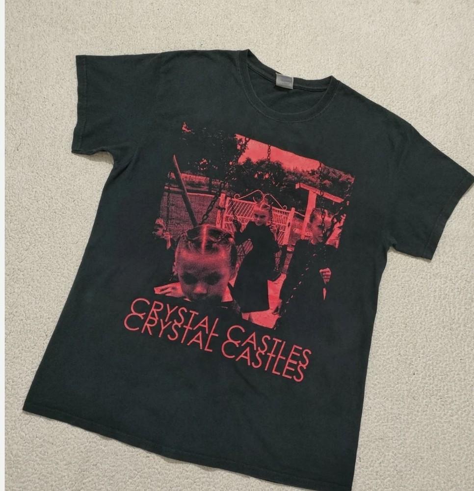 

Тур Crystal Castles Россия 2017 Черная футболка Размер S-4XL L