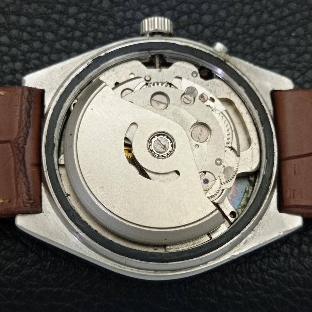 Ricoh R31 AUTOMATIC VINTAGE JAPAN MENS WHITE COLOR DIAL WATCH A701935-5 R207-a701935