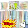 Cannucce di Plastica Monouso Curve Cannuccia Riutilizzabile per Bambini per Bevande Tubo Colorato per Bere Cannuccia Multi-uso Forniture per Feste