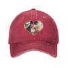 Casual Love and Deepspace Caleb Otome Game Baseball Caps for Men Women Distressed Washed Headwear Unstructured Soft Hats Cap