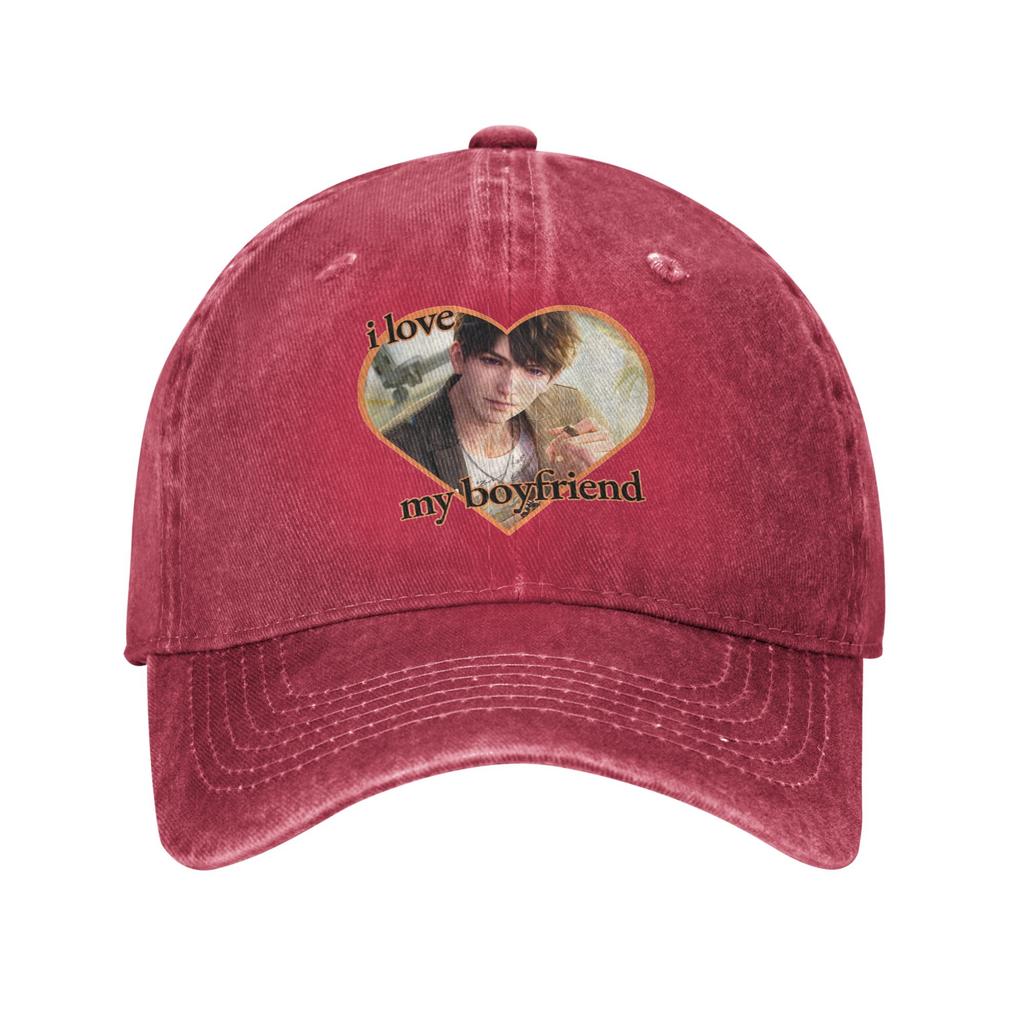 Casual Love and Deepspace Caleb Otome Game Baseball Caps for Men Women Distressed Washed Headwear Unstructured Soft Hats Cap