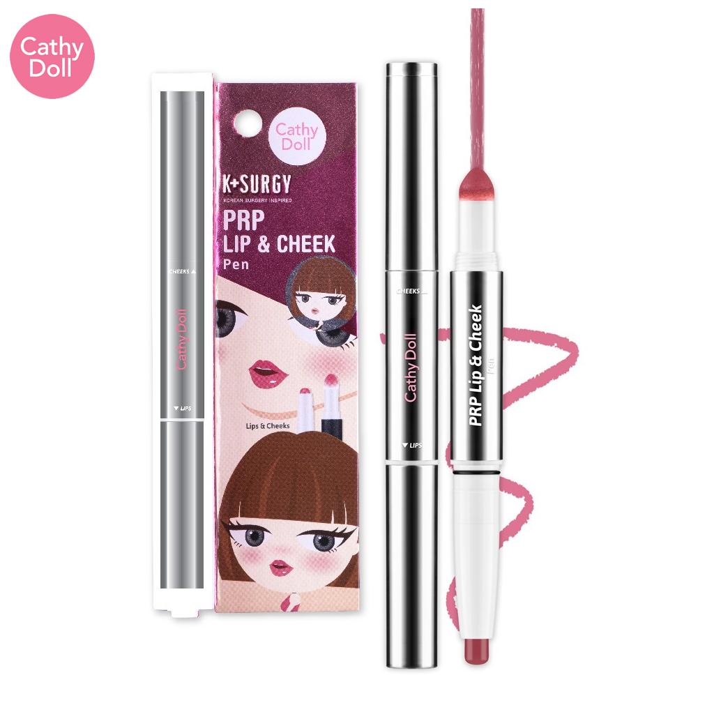 

Cathy Doll K Surgy PRP Lip & Cheek Pen 0,5 г +1,1 г - Тайская косметика
