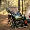 Customize Your Name Outdoor Blanket Mountains Calling Soft And Cozy For All Seasons Perfect Gift For Friends And Familyt92